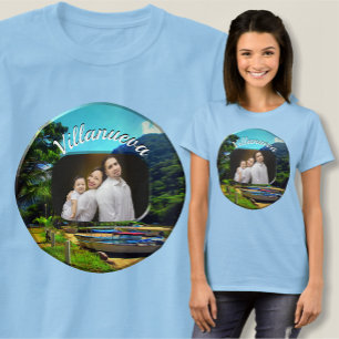 Familie am Mismaloya-Fluss 0350 T-Shirt