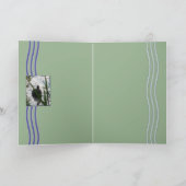 Familie an der Erholung Karte (Innenseite)