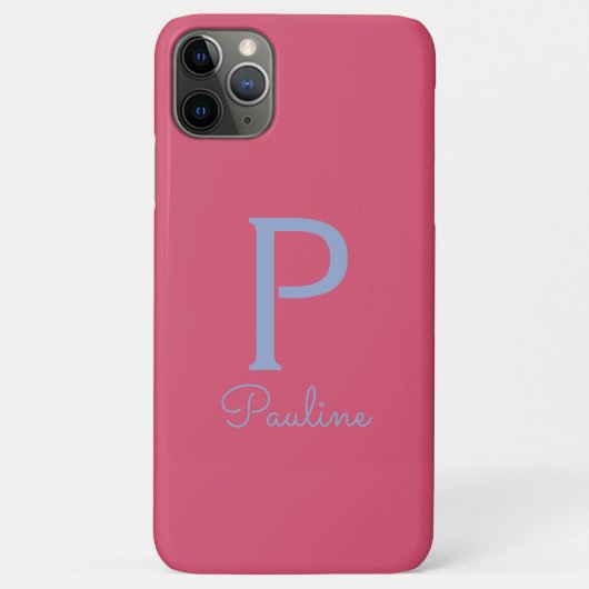 Familie, anpassbarer Text, Monogramm, Spitzname, Case-Mate iPhone Hülle (Rückseite)
