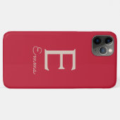 Familie, anpassbarer Text, Monogramm, Spitzname, Case-Mate iPhone Hülle (Rückseite (Horizontal))
