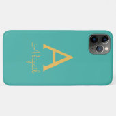 Familie, anpassbarer Text, Monogramm, Spitzname, Case-Mate iPhone Hülle (Rückseite (Horizontal))