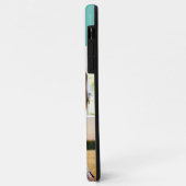 Familie Aquamarin 4 FotoCollage Custom Case-Mate iPhone Hülle (Hinten/Links)