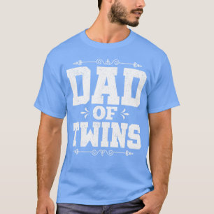 Familie Baby Papa Vatertag Zwilling Eltern T-Shirt