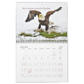 Familie Bald Eagle Kalender (Jan 2027)