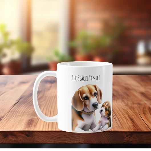 Familie Beagel Kaffeetasse