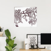 Familie Beggar Poster (Heimbüro)