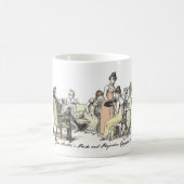 Familie Bennet - Jane Austen Pride & Prejudice Kaffeetasse (Mittel)