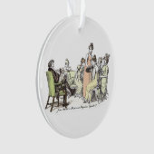 Familie Bennet - Jane Austen Pride & Prejudice Ornament (Vorderseite)
