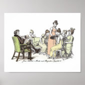 Familie Bennet - Jane Austen Pride & Prejudice Poster (Vorne)