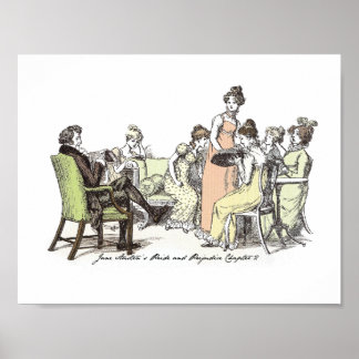 Familie Bennet - Jane Austen Pride & Prejudice Poster