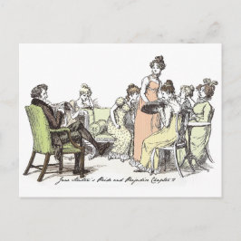Familie Bennet - Jane Austen Pride & Prejudice Postkarte