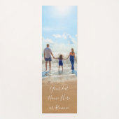 Familie - Benutzerdefiniertes Foto und Text - Ihr Yogamatte (Vorderseite)