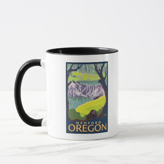 Familie Biaver - Medford, Oregon Tasse (Links)