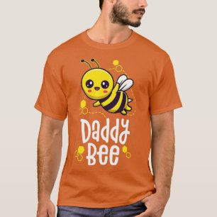 Familie Biene s Papa Daddy Erstes Biene Tag Outfit T-Shirt