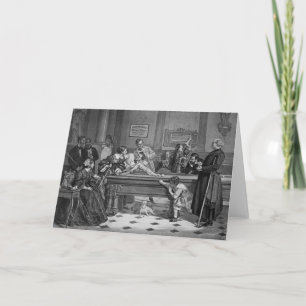 Familie Billard 1891 Karte