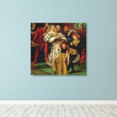 Familie Borgia, 1863 Leinwanddruck (Insitu (Holzboden))