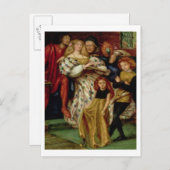 Familie Borgia, 1863 Postkarte (Vorne/Hinten)