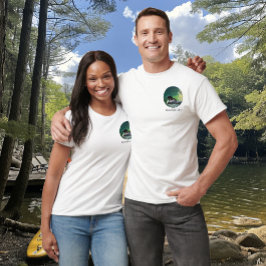 Familie Butterfield Lake White Men Loon T-Shirt
