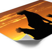 Familie Cheetah Poster (Ecke)