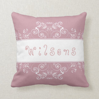 FAMILIE CLASSICAL RETRO HOUSEWARMING PINK KISSEN