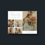 Familie Collage Rustikale moderne, maßgeschneidert Leinwanddruck<br><div class="desc">Die personalisierte Wanddekoration sorgt für wertvolle Momente. Macht ein großartiges Geschenk! Entworfen von Berry Berry Sweet. Besuchen Sie unsere Website unter berryberrysweet.com ,  um mehr über uns und unsere kompletten Produktlinien zu erfahren.</div>