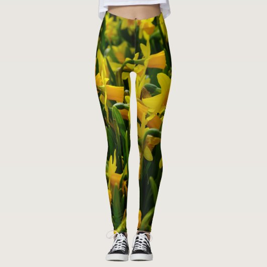Familie Daffodil Leggings (Vorderseite)