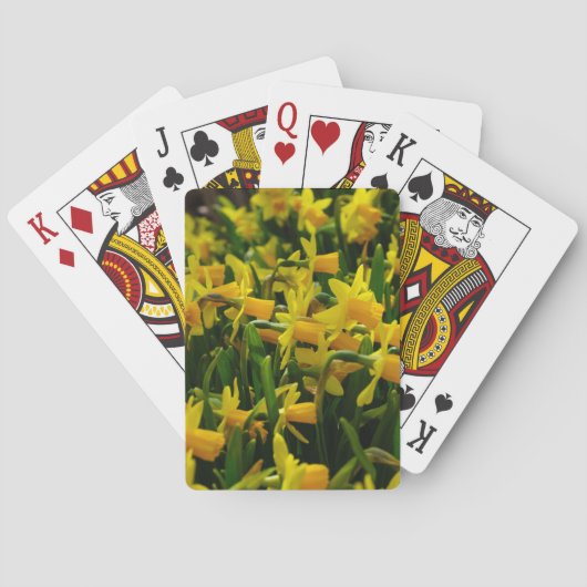 Familie Daffodil Spielkarten (Rückseite)