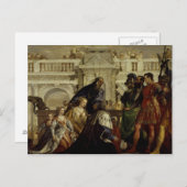 Familie Darius vor Alexander dem Großen 2 Postkarte (Vorne/Hinten)