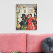 Familie Darius vor Alexander dem Großen Leinwanddruck (Insitu (Wohnzimmer))