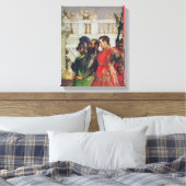 Familie Darius vor Alexander dem Großen Leinwanddruck (Insitu (Schlafzimmer))