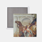Familie Darius vor Alexander dem Großen Magnet (Vorderseite/Rückseite)