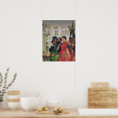 Familie Darius vor Alexander dem Großen Poster (Küche)