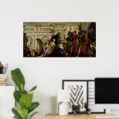 Familie Darius vor Alexander dem Großen Poster (Heimbüro)