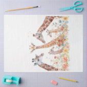 Familie der Aquarellvereinigung Seidenpapier (Basteln)