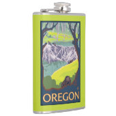 Familie der Biber Flachmann (Rechts)