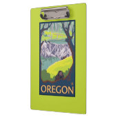 Familie der Biber Klemmbrett (Links)