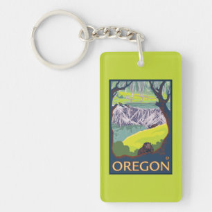 Familie der Biber Schlüsselanhänger