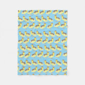 Familie der Enten Fleece-Decke  Fleecedecke (Vorderseite)