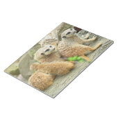 Familie der Fleischerkatzen - Notepad Notizblock (angewinkelt)