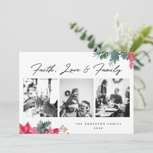 Familie der Glaubenden Liebe. Weihnachten (Stehend Vorderseite)