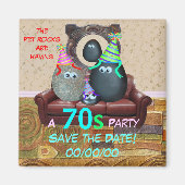 Familie der Haustiere Magnet (Vorne)