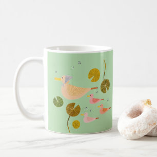 Familie der Launenhaften Enten Kind Ones Sanfte Ha Kaffeetasse