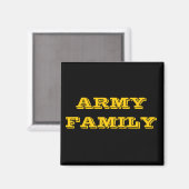 Familie der Magnet-Armee Magnet (Vorderseite/Rückseite)