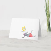 Familie der Maus bei Beach Summertime Grußkarte Karte (Rückseite)