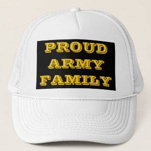 Familie der Proud-Armee Truckerkappe