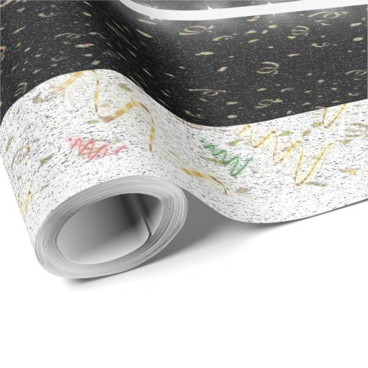 Familie der Weihnachtsbaumen - Geschenkpapier (Rolleneckpunkt)