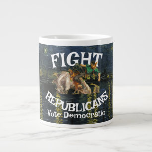 FAMILIE DHS CBP ICE TSA GESUNDHEITSWESEN GESUNDHEI Jumbo-Tasse