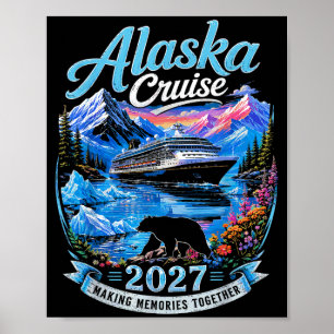Familie, die Erinnerungen schafft, Squad Alaska Poster
