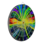 Familie Dolphin im Sonnenschein Dartscheibe (Vorderseite Links)