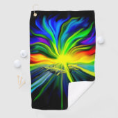 Familie Dolphin im Sonnenschein Golfhandtuch (Insitu)